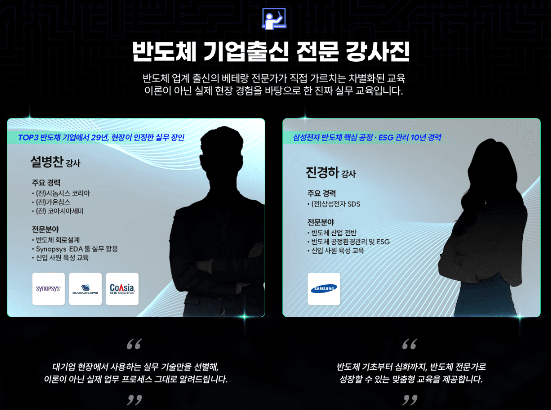 EDA 소프트웨어 ( Synopsys )를 활용한 반도체 설계 디자인 취업과정 원문 공고문 8